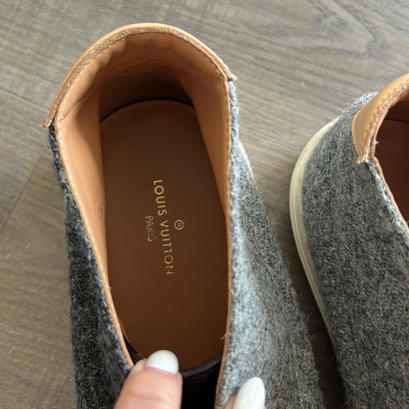 Louis Vuitton Men’s Desert Boot Sneaker Leather Wool 9 LV or 10 US MS0167 | Used - Picture 3 of 10